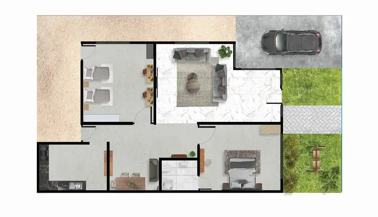 Mr. Nihad House Arrangement