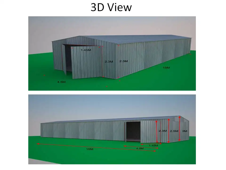 Metal Sheet Garage -Technical Documentation