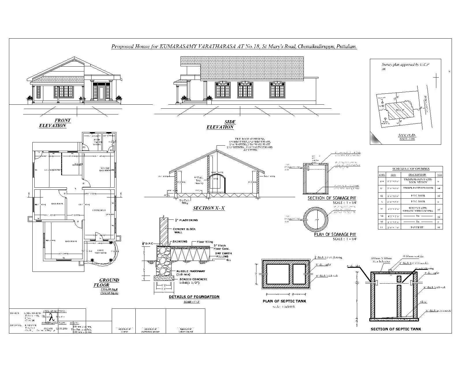 2D Auto Cad Drawing projects